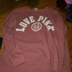 Pink sweatshirt